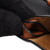LOEWE Raffia Trimmed Leather Anagram Gate Bucket Bag Secondhand