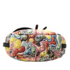 Dior Kenny Scharf Printed Canvas Soft Saddle Satchel Secondhand