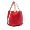Hermès Bicolor Clemence and Swift Picotin Lock 22 Secondhand