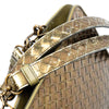 Bottega Veneta Metallic Nappa Intrecciato Shoulder Bag Secondhand