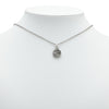Gucci Sterling Silver Interlocking G Pendant Necklace Secondhand