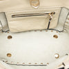 Valentino Mini Pebbled Calfskin Rockstud Trapeze Satchel Secondhand