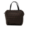 Fendi Mini Zucchino Canvas Handbag Secondhand