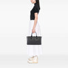 Bottega Veneta Limited Edition Medium Bicolor Lambskin Intreccio Cabat Tote Secondhand