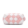 LOEWE Mini Woven Calfskin Gingham Basket Bag Secondhand