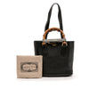 Gucci Small Calfskin Bamboo Diana Convertible Bucket Bag Secondhand