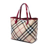 Burberry Supernova Check Coated Canvas Tote Secondhand