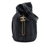 Chanel Small Calfskin Coco Pleats Drawstring Backpack Secondhand
