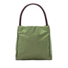 Prada Tessuto Enamel Top Handle Bag Secondhand