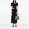Prada Tessuto Enamel Top Handle Bag Secondhand