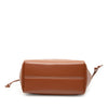 Celine Small Calfskin Cuir Triomphe Cabas Drawstring Satchel Secondhand
