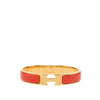 Hermès Narrow Enamel Clic H Bracelet PM Secondhand