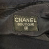 Secondhand Chanel Dark Blue Wool Midi Skirt - '90s