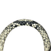 Balenciaga Hourglass Top Handle Bag Python Embossed Leather