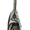 Balenciaga Hourglass Top Handle Bag Python Embossed Leather