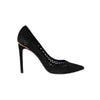 Secondhand Louis Vuitton Perforated Suede Eyeline Pumps - '10s