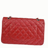 Secondhand Chanel Matelassé Red Leather Bag