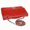 Secondhand Chanel Matelassé Red Leather Bag