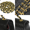 Secondhand Chanel Timeless Black Leather Bag
