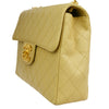 Secondhand Chanel Jumbo Beige Leather Bag