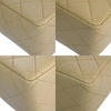 Secondhand Chanel Jumbo Beige Leather Bag