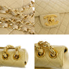 Secondhand Chanel Jumbo Beige Leather Bag