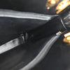 Secondhand Chanel Logo CC Black Patent Leather Bag