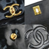 Secondhand Chanel Logo CC Black Patent Leather Bag