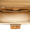 Secondhand Gucci Bamboo Beige Leather Bag