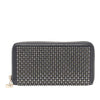 Chanel Studded Calfskin Zip Around Wallet Secondhand
