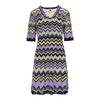 Secondhand Missoni Chevron Patterned Dress - '00s