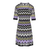 Secondhand Missoni Chevron Patterned Dress - '00s