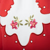 Secondhand Vivetta Red Mini Dress with Decorative Details - '10s