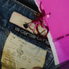 Secondhand Comme des Garçons by Junya Watanabe Man Pink Paneled Mermaid Denim Skirt -'00s