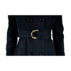 Secondhand Moschino Cheap and Chic Trench Coat with Pleats - '10s