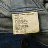 Secondhand Junya Watanabe Comme des Garçons Blue Stone Washed Denim Trench Coat - '00s