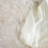 Secondhand Gucci by Tom Ford White Denim and Lamb Fur Jacket - '00s