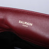 Secondhand Balmain Medium Anthem Leather Shoulder Bag Burgundy - '20s