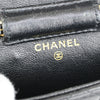Secondhand Chanel Mini matelassé Black Leather Bag