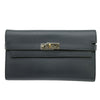 Secondhand Hermès Kelly Clutch Navy Leather Accessories