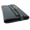 Secondhand Hermès Kelly Clutch Navy Leather Accessories