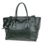 Secondhand Prada City Calf Khaki Leather Bag