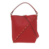 Valentino Leather Rockstud Wispy Bucket Bag Secondhand
