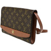 Secondhand Louis Vuitton Bordeaux Brown Canvas Bag