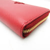 Secondhand Prada Saffiano Red Leather Accessories