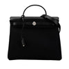 Secondhand Hermès Herbag Black Canvas Bag