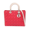 Dior Large Bicolor Lambskin Cannage Lady Dior Secondhand