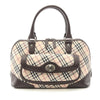 Burberry Nova Check Canvas Handbag Secondhand