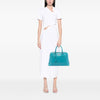 Prada Large Saffiano Lux Promenade Satchel Secondhand