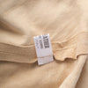 Secondhand Roberto Cavalli Beige Suede Lace-Trim Tie-Front Blouse - '00s